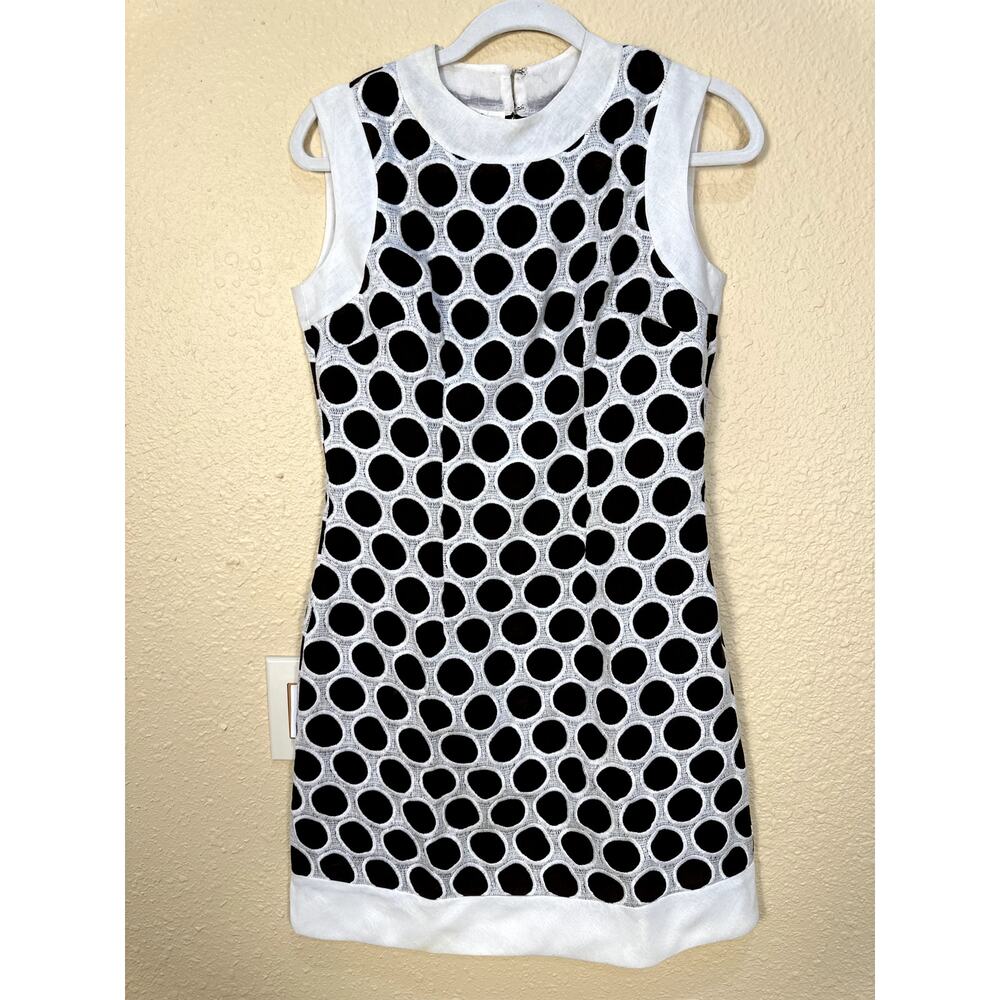 Retro Polka Dot Shift Dress